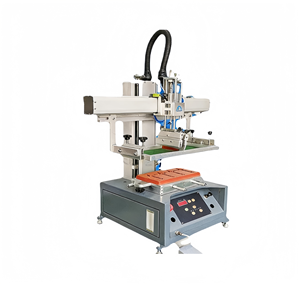 Label Card Paper Tube <b>Printing</b> New Condition Automatic Screen <b>Printing</b> <b>Machine</b> for Stationery Products - Product Image 1