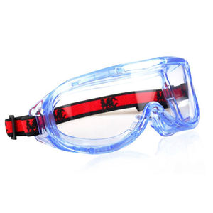 स्पष्ट सुरक्षा चश्मे का निर्माण एंटी-फॉग लेजर सुरक्षा चश्मा गोगल वेंट होल pvc फ्रेम फुल-फ्रेम हेडबैंड एंटी-स्टैटिक - Product Image 3