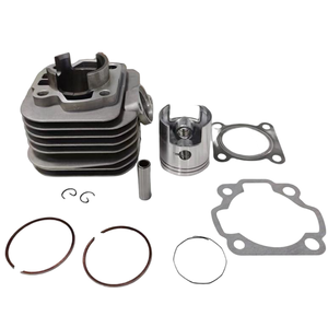 Nuova Testata Cilindro <span class=keywords><strong>Moto</strong></span> 52.5mm 100cc Monocilindrico Ricambio Parte Superiore Motore per <span class=keywords><strong>Suzuki</strong></span> V100 AH100 AG100 - Product Image 5