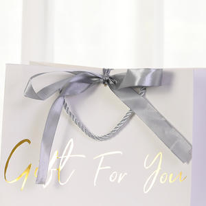 Fabrika doğrudan satış özel baskılı logo tasarım kağıt torbalar promosyon High-end giyim perakende hediye alışveriş takı hediye keseleri - Product Image 6