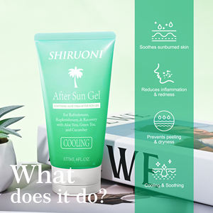 OEM ODM 천연 유기농 애프터썬 알로에 베라 젤 얼굴 관리 쿨링 리페어링 보습 진정 애프터썬 스킨케어 - Product Image 4