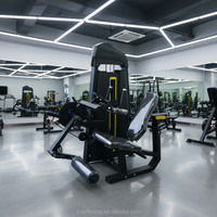 Machine d'extension et de flexion des jambes assise, équipement de musculation professionnel pour salle de sport, exercices de fitness, garantie de qualité