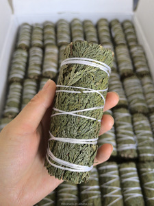 Bâtons de cèdre 30g 4 pouces fait à la main guérison vert cèdre bio naturel <span class=keywords><strong>sauge</strong></span> parfumée baguette en gros <span class=keywords><strong>brûler</strong></span> pour la guérison - Product Image 4