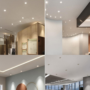 7W 12W <span class=keywords><strong>15W</strong></span> 24W taza profunda integrada antideslumbrante Downlight sala de estar sin luz principal LED lámpara de techo lámpara de plumón esmerilado de alta calidad - Product Image 4