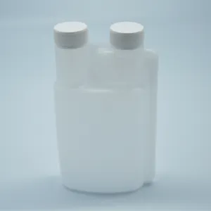 Twin Neck Bottle Hot Sale Double Neck Meter Dosing Bottle Twin Neck Bottle With Screw Cap