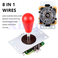 Placa de circuito de joystick DIY, placa de Chip USB, Joystick de ordenador, empujador de monedas, consola de juegos Arcade, Kit de máquina simulador