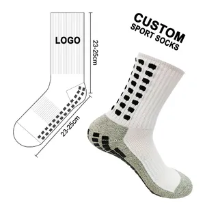 2023 OEM Men Women Unisex Sports LOW MOQ Anti Slip Custom Designer Socks Logo Men's Socks