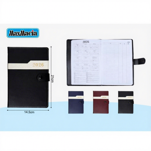 Peiyong 2026 A5 Libreta Planificadora Promocional de PVC 21x145cm con Cierre de Hebilla Modelo 81268 - Product Image 1