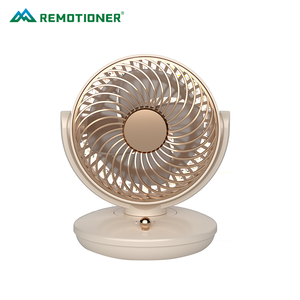 Kepala goyang 3 kecepatan, kipas pendingin udara kecil portabel Desktop USB dapat diatur - Product Image 6