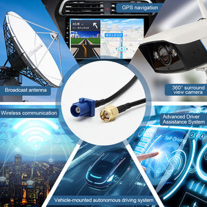 Araç ses Video 360 panoramik otomotiv koaksiyel kablolar 1M fafac erkek <span class=keywords><strong>SMA</strong></span> erkek 3m araba GPS anten konnektör adaptör kablosu - Product Image 6