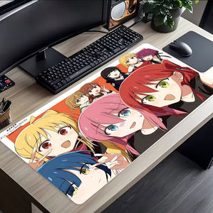 Tapis de souris multi-tailles <span class=keywords><strong>Rock</strong></span> Image, discret et polyvalent, s'intègre facilement à divers bureaux, offrant un suivi précis de la souris. <span class=keywords><strong>Bocchi</strong></span> - Product Image 1