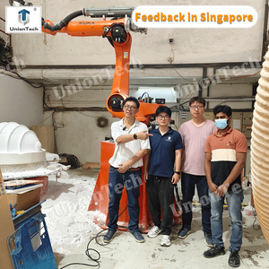 Sistema di Fresatura Robotico CNC a 6 Assi UnionTech <span class=keywords><strong>KUKA</strong></span> KR210 per Scultura e Incisione 3D di Schiuma, Legno e Pietra - Product Image 5