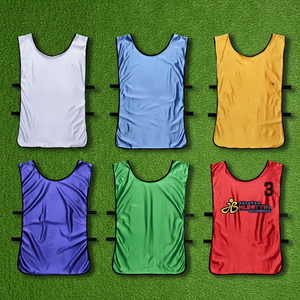 Chaleco de entrenamiento acolchado sin mangas para adultos, para baloncesto y fútbol, uniforme de equipo, traje de expansión de grupo, publicidad de voluntarios, unisex - Product Image 6