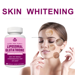 OEM L-Glutathione Capsules 600mg Powerful Antioxidant <b>Collagen</b> Skin Brightening Adult Use Gluten-Free for adults 60 Counts - Product Image 2