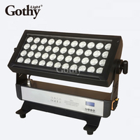 Projecteur LED extérieur 500W IP65, lumière de ville couleur RGBW, 44x10W, lumière de lavage