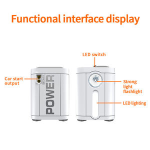 Meilleure vente de produits, alimentation d'urgence pour <span class=keywords><strong>Camping</strong></span> domestique, batterie au Lithium, <span class=keywords><strong>Booster</strong></span>, <span class=keywords><strong>chargeur</strong></span>, démarreur de voiture - Product Image 6