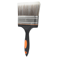 Pinceau mural personnalisable de qualité industrielle avec manche en bois pour la peinture des murs Support OEM