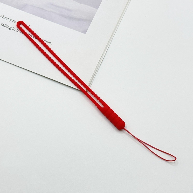 Soft Shell Silicone Hand Lanyards Protective Sleeve Strap Headphone Accessories Earphone Bluetooth Headset Hand Lanyards
