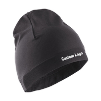 Bonnet de Cyclisme et d'Alpinisme Doublé Satin avec Logo Personnalisé, pour Vélo, Randonnée, Voyage en Extérieur, Décontracté