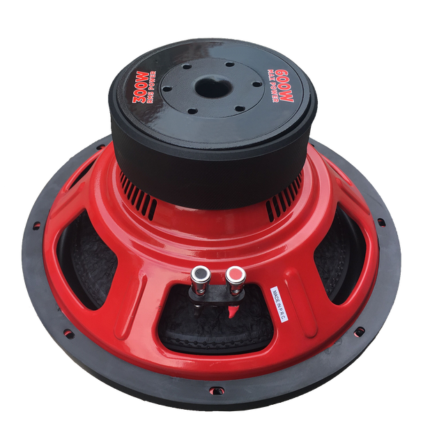 High Power 300W RMS Dual Voice Coil Professional 15 Inch Subwoofer for Car
