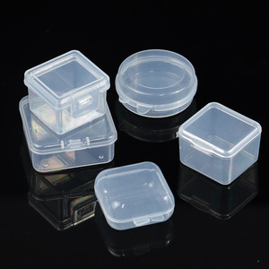 Boîtes de rangement en plastique PP de différentes tailles pour la collection de petits objets, étui à bijoux, étui pour écouteurs, étui pour composants électroniques - Product Image 4