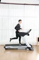 Tapis roulant électrique grand format à écran tactile - Plateforme en acier robuste - Équipement de fitness AC avec test de fréquence cardiaque sans fil