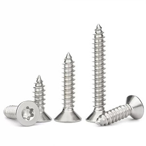 <span class=keywords><strong>Vis</strong></span> autotaraudeuse à tête fraisée en acier inoxydable M4 x 20mm 40mm M5 M6 <span class=keywords><strong>Vis</strong></span> Torx Inox <span class=keywords><strong>Vis</strong></span> à bois - Product Image 2
