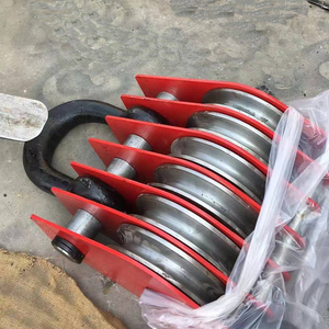 8 इंच इंच के सिंगल बेल्ट पुलली को उठाने के लिए हुक के साथ स्नैच टॉवर क्रेन फुली ब्लॉक - Product Image 6