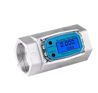 Débitmètre numérique de carburant, capteur de débit de carburant, petit compteur d'eau électronique, débitmètre de fluide pour carburant, débitmètre de diesel, compteur