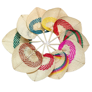 Productos Artesanales, Abanico de Boda Personalizado, Ratán Natural, Rectangular, Estilo Art Deco, Rústico, Boho Chic, Decoración de Casa de Campo, Regalo para Fiestas - Product Image 1