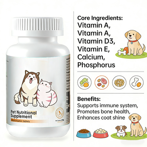 Complément Nutritionnel Universel OEM/ODM <span class=keywords><strong>pour</strong></span> Animaux de Compagnie (Chiens et Chats) – Complément de Santé Personnalisé en Comprimés Vitaminés - Product Image 4