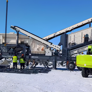 Trituradora de Piedra Móvil WOCATSPOM Directo de Fábrica para Canteras, Trituración de Granito y Mineral de Hierro, Trituradora de Impacto Montada sobre Ruedas - Product Image 3