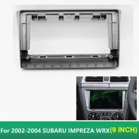 SUBARU IMPREZA WRX (9 inci) mobil, Radio Fascias Android GPS MP5 pemutar Stereo 2 Din Unit depan Panel bingkai dasbor Instal untuk 2002-2004