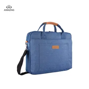 Laptop Sleeve Bag Custom Logo with Water Resistant Laptop Shoulder Bag Briefcase Business Messenger Briefcases for Men
