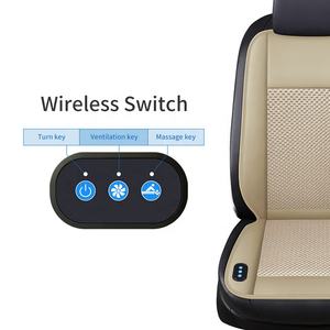 Coussin de refroidissement universel pour voiture Audi - Siège massant ventilé à 3 niveaux, multi-ventilateurs, arrêt automatique pour les longs trajets estivaux par temps chaud - Product Image 6