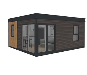 26m2 Fast Installation Foldable Villa Luxury Prefabricated Expandable Smart House Prefab Container Home