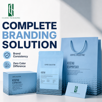 Sachet de café imprimé numériquement sur mesure avec valve, emballage alimentaire à fond plat 250g, Bolsa De Café
