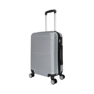 <strong>Grey</strong> New Customizable Travel <strong>Suitcase</strong> 20 Inch Large Capacity ABS+PC Material Luggage - Product Image 2