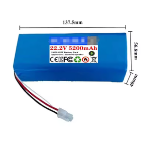 Nouvelle batterie Li-ion 18650 de Chine 22,2 V 5200 mAh 6S2P rechargeable avec protection BMS pour DIY/Drone RC/Robot - Product Image 3