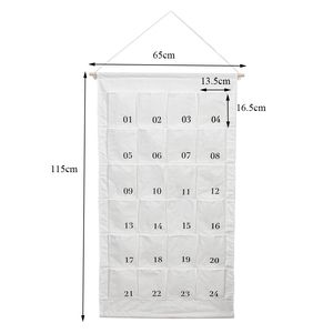 Calendario di <span class=keywords><strong>natale</strong></span> appeso borsa per parete organizzatore in salotto camera da letto ufficio o dormitorio dietro la porta - Product Image 3