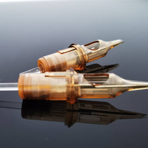 Aguja de Tatuaje Profesional Desechable de Acero Inoxidable con Sistema de Membrana Permanente Esterilizada <span class=keywords><strong>para</strong></span> Uso en Máquinas de <span class=keywords><strong>Tatuar</strong></span> - Product Image 2