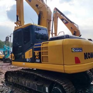En bon état Excavatrice Komatsu Pc160 d'occasion de 16 tonnes, machine à vendre en stock - Product Image 1