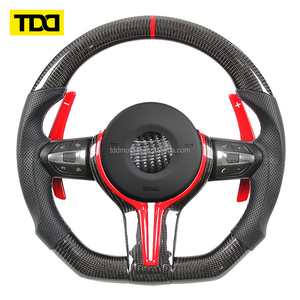 Volante Deportivo TDD de Fibra de Carbono para BMW F10 F18 F11 M6 M3 M4 M5 E81 F20 F30 E90 E46 M6 - Product Image 1