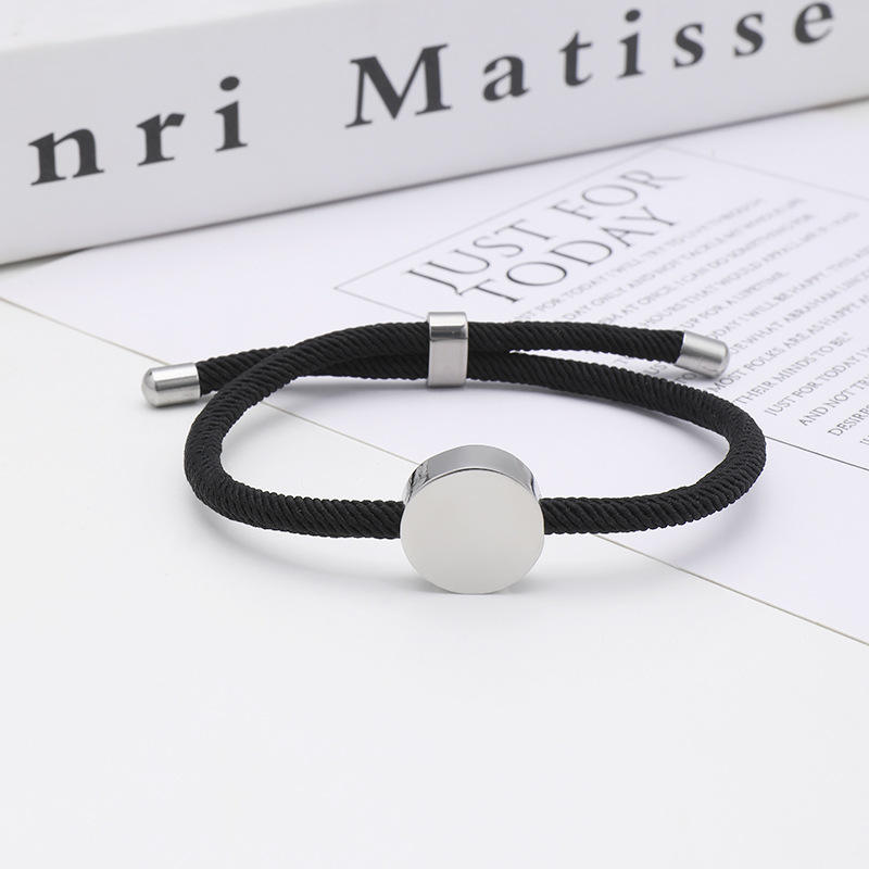 เชือกเงิน + ดำ