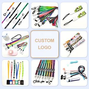 Customized LOGO Color Printed Mobile Phone <b>Lanyard</b> Wrist Rope Industrial Card Holder Promotional Gift - Product Image 3