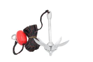 Kit d'ancrage pliant pour kayaks, canoës, planches à pagaie SUP et jet-skis, accessoires de pêche, de bateau et de kayak - Product Image 2