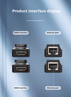 FJGEAR HDMI Extender 1080P Port RJ45 Jaringan LAN 4K HDMI Extender 30M V1.4 RJ45 CAT5E CAT6 Ethernet LAN 1080P Converter