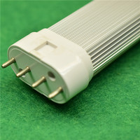 Profilé aluminium pour tube lumineux Led, 2 g11, 4 broches, couvercle PC