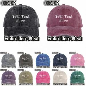 Casquette de baseball brodée personnalisée en une seule pièce pour hommes et femmes, réglable, style sportif, tissu Dobby, logo brodé à la main - Product Image 1
