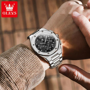   Reloj de Lujo para Hombre 3626, Diseño de Lujo, Logotipo Personalizado OEM, Reloj de Pulsera Cronógrafo de Moda, Reloj de Cuarzo Resistente al Agua para Hombre - Product Image 4